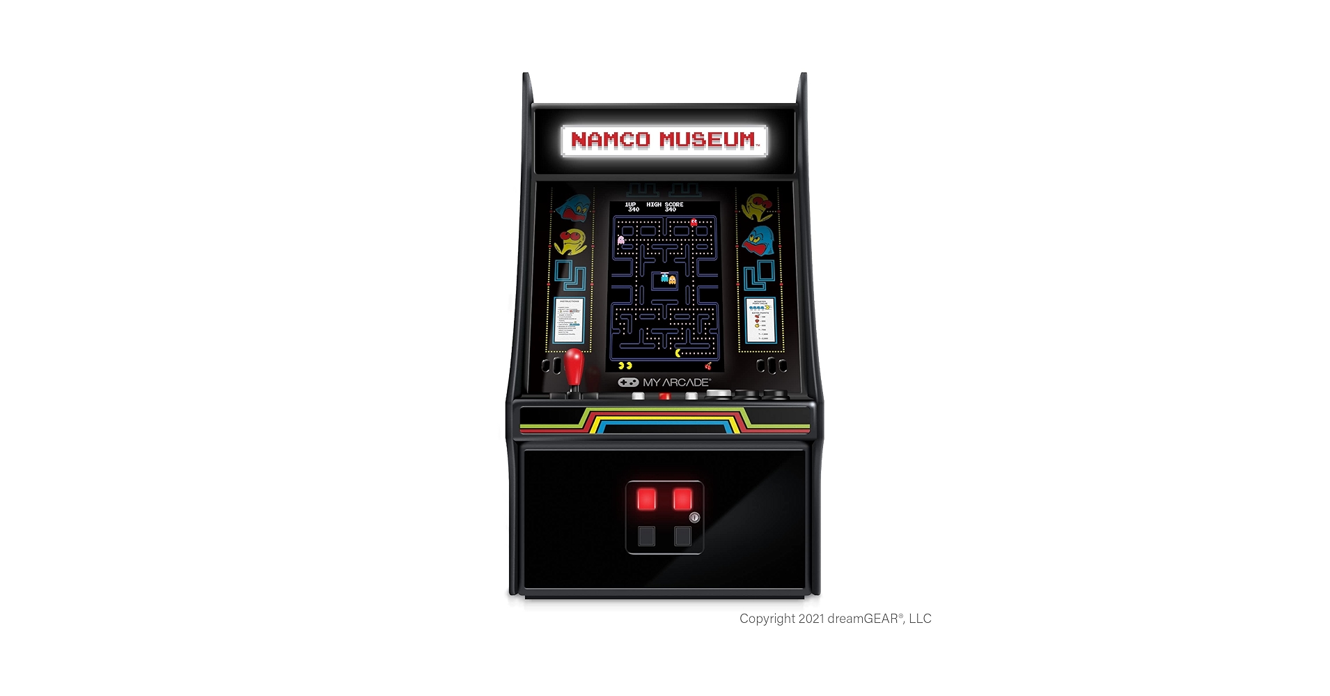 その他 MY ARCADE NAMCO MUSEUM Amazon.com: My Arcade Mini Player 10 Inch Arcade Machine: 20